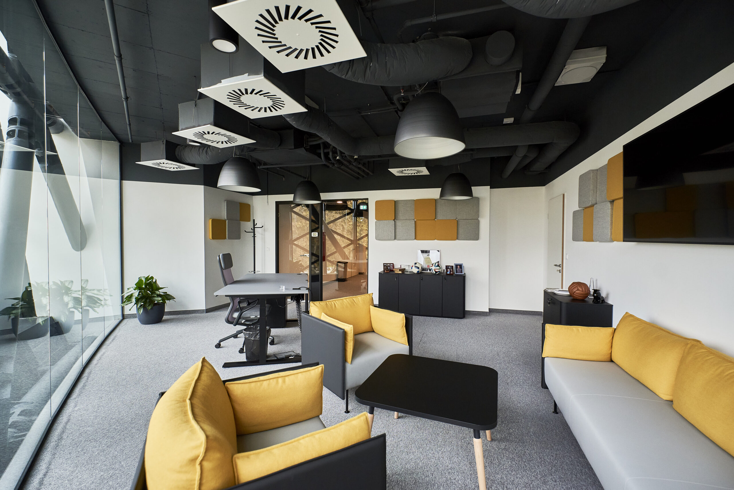 Modern offices and spaces